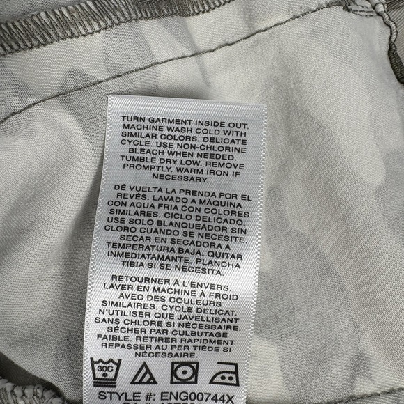 Kensie Jeans Camo Denim Jean Jacket Womens Large Utility Military Army Stretch - Picture 9 of 9